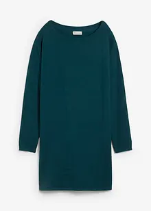 Lång tröja med återvunnen bomull, bonprix