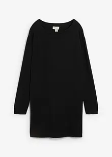 Lång tröja med återvunnen bomull, bonprix