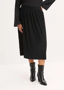 Jerseykjol av mjuk viskosmix, bonprix