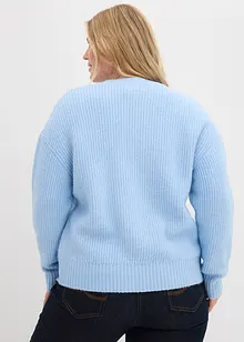 Stickad kofta, bonprix