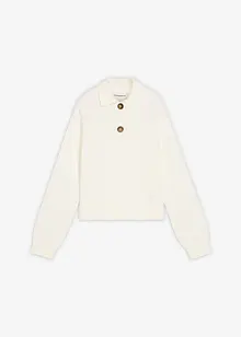 Tröja med krage, bonprix