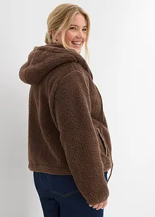 Jacka i teddyfleece, bonprix