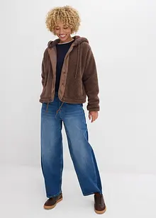 Jacka i teddyfleece, bonprix