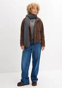 Jacka i teddyfleece, bonprix