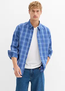 Långärmad skjorta i ren bomull, bonprix