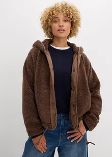 Jacka i teddyfleece, bonprix