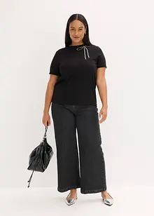 Topp med strassapplikation, bonprix