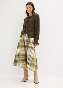 Mellanlång kjol, bonprix