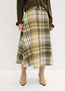 Mellanlång kjol, bonprix