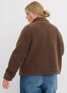 Jacka i teddyfleece, bonprix