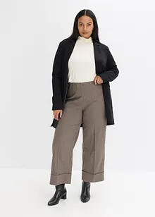 Rutig, vid dra-på byxa, bonprix