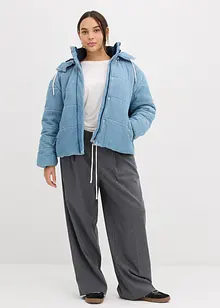 Täckjacka i denim, bonprix