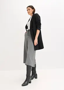 Kortärmad tröja med paljetter och glittrande trådar, bonprix