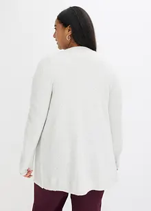 Stickad kappa med paljetter och glansiga trådar, bonprix