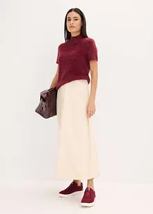 Maxikjol med struktur, bonprix