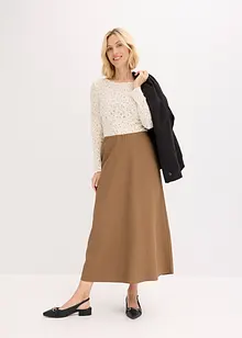 Maxikjol med struktur, bonprix