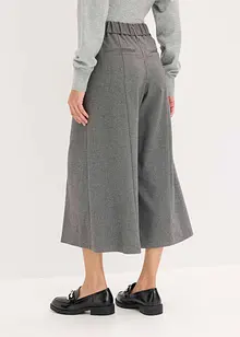 Byxa med fiskbensmönster i yllestil, bonprix