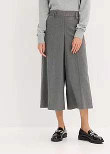 Byxa med fiskbensmönster i yllestil, bonprix