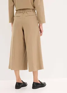 Byxa med fiskbensmönster i yllestil, bonprix