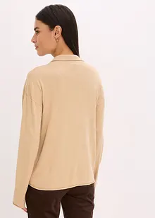 Finstickad skjorta, bonprix