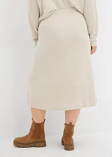 Mellanlång kjol, bonprix