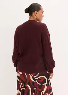 Tröja med rosettapplikation, bonprix