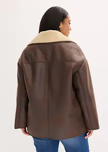 Jacka i lammskinnsimitation, bonprix