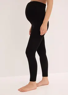 Värmande mammaleggings med fleece (140 den), bonprix