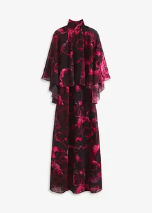 Maxiklänning av tunn chiffong, bonprix