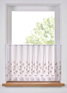 Cafégardin med broderi, bonprix