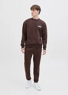 Sweatshirt med tryck på ryggen från JJ REBEL, J&J Rebel