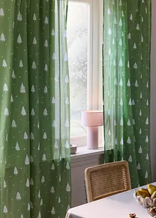 Gardin av ekologisk bomull (1-pack), bonprix