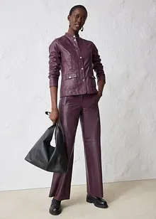 Skinnjacka i lammnappa, bonprix