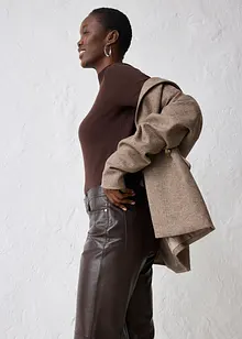 Skinnbyxa i lammnappa, bonprix