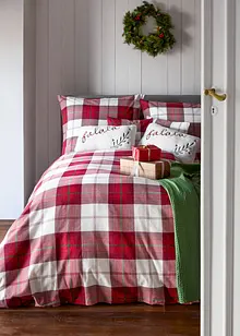 Prydnadskudde med jultext, bonprix