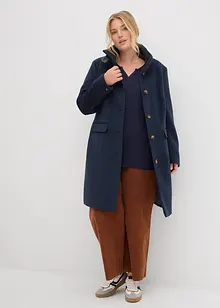 Långärmad topp i mjuk viskosmix, bonprix