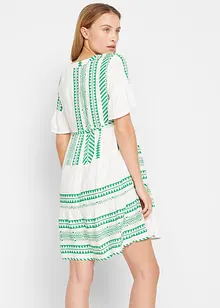 Mamma-/amningsblusklänning i böljande viskos, bonprix