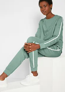 Träningsoverall i bomull (2-delat set), bonprix