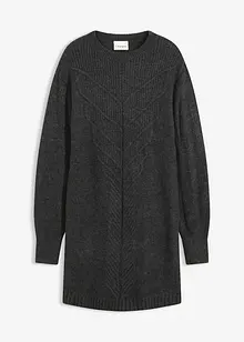 Stickad klänning, bonprix