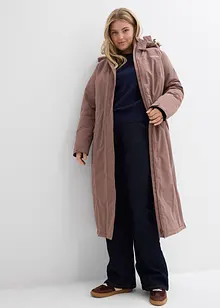 Vattentät funktionskappa med fuskpäls, bonprix