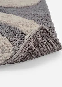 Badrumsmatta med mönster av halvcirklar, bonprix