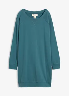 Klänning av mjuk frotté, bonprix