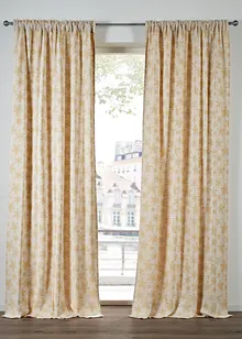 Jacquardgardin av ekologisk bomull (1-pack), bonprix