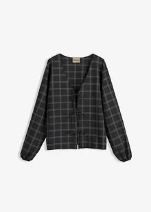 Oversized blus av mjuk viskos, bonprix