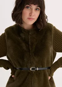 Väst i pälsimitation, bonprix