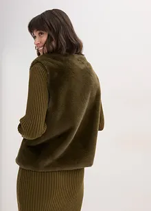 Väst i pälsimitation, bonprix