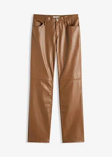 Byxa i skinnimitation med bekväm midja, bonprix