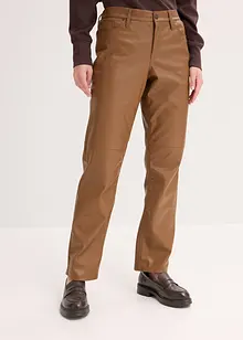 Byxa i skinnimitation med bekväm midja, bonprix