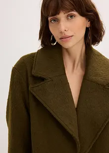 Enkelknäppt oversizekappa, bonprix