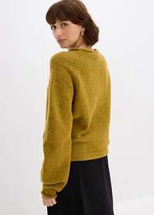 Tröja med rund halsringning, bonprix